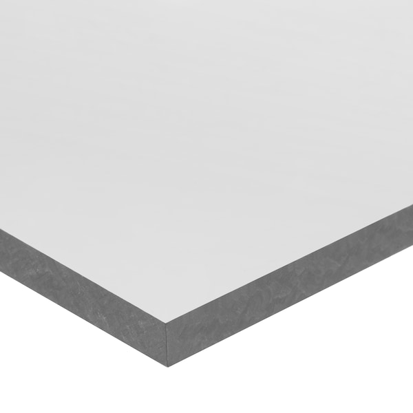 PVC Type 1 Plastic Sheet 72" L x 48" W x 3/16" Thick